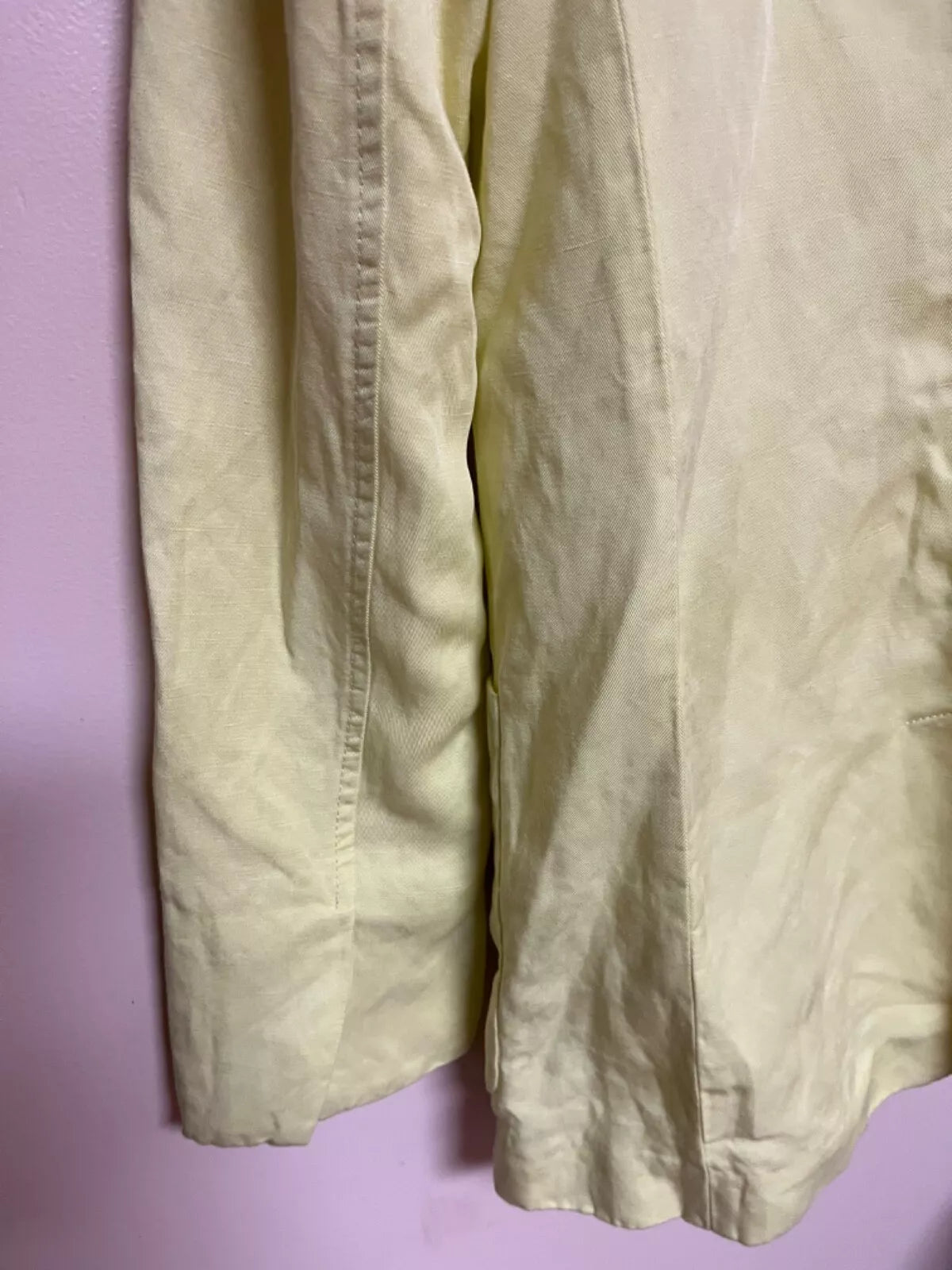 BOSS Women Relaxed Fit Jacket with Shorts in Linen Blend Blazer - Size 4/ 26