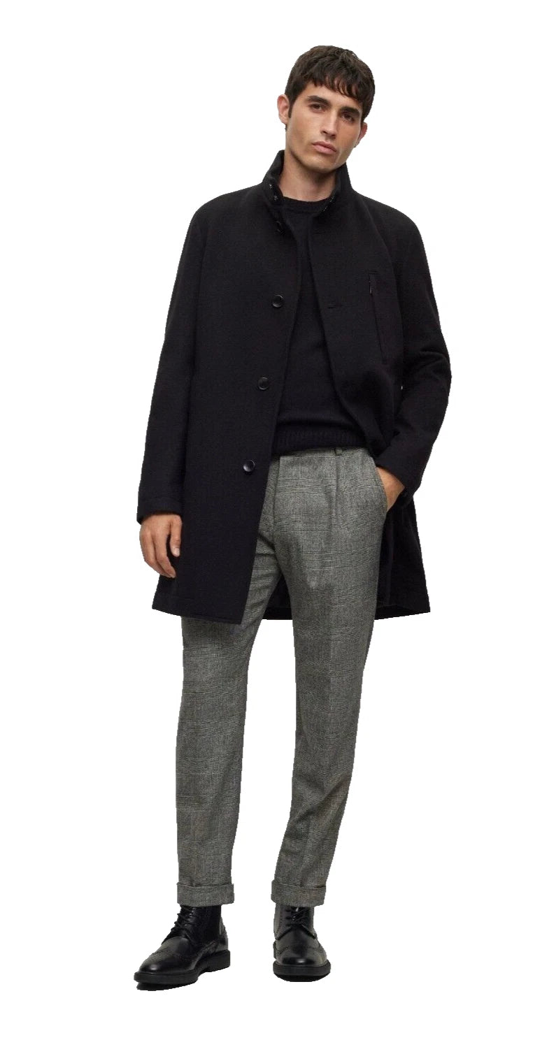 BOSS Relaxed Fit Pants in Performance Stretch Tech Flanell - Size 34R