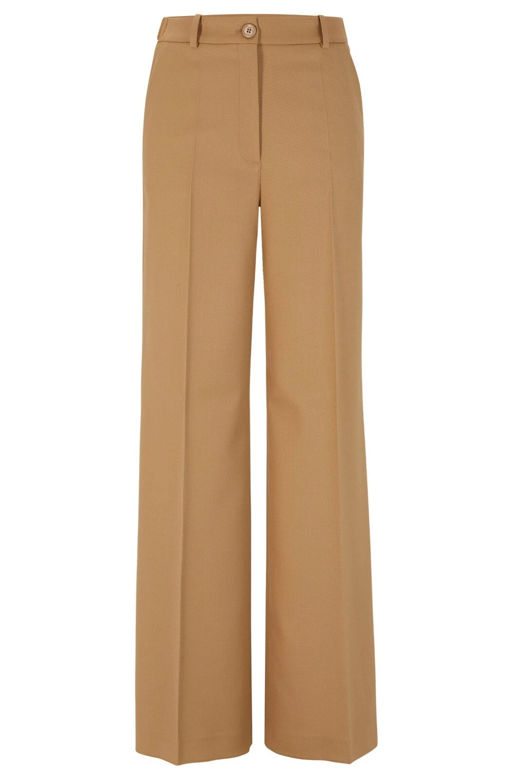 BOSS Relaxed Fit Formal Pants Trousers in Stretch Wool Blend - Size 14
