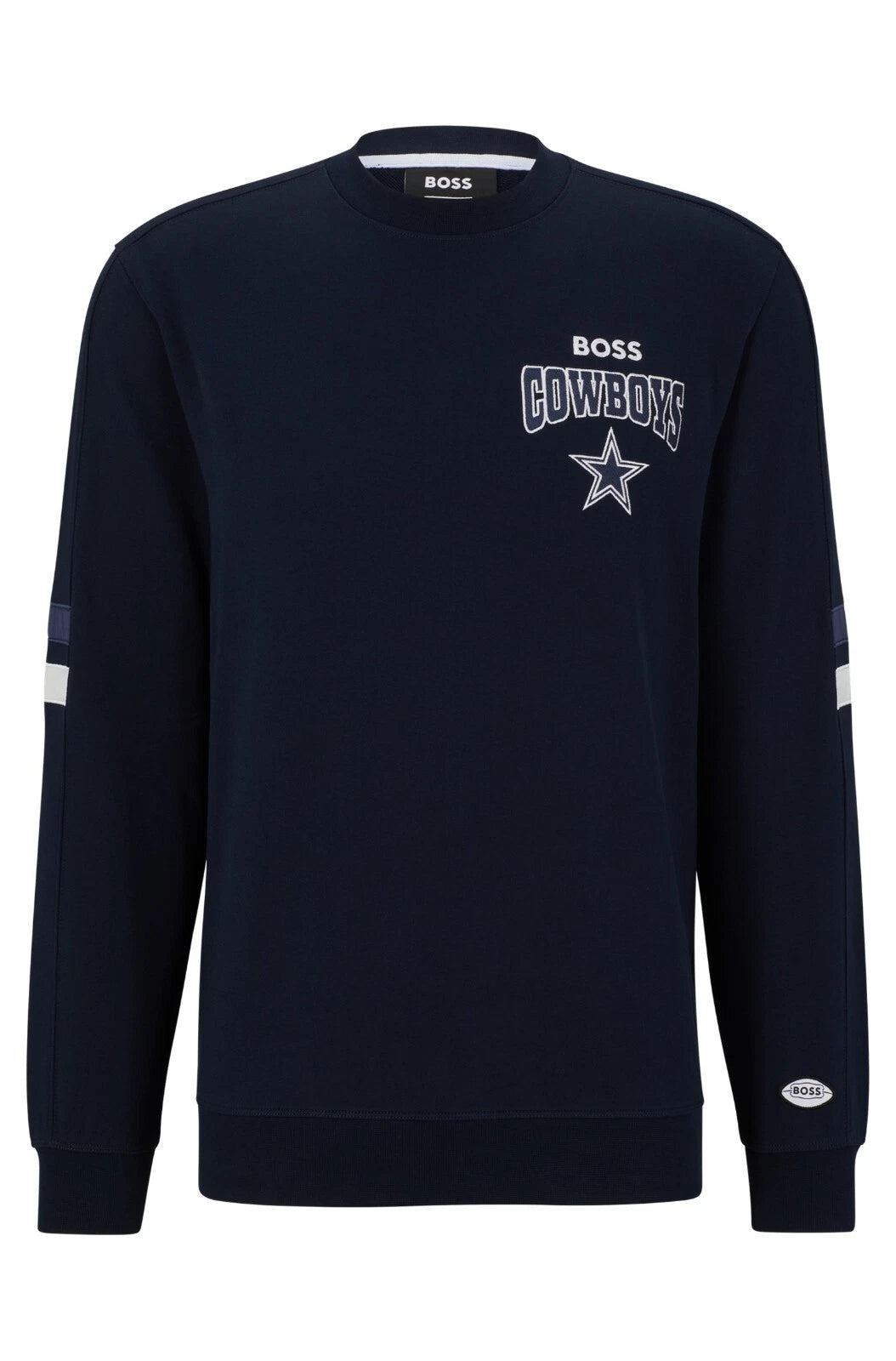 BOSS X NFL Football Dallas Cowboys Crewneck Cotton Sweatshirt Regular - Size M