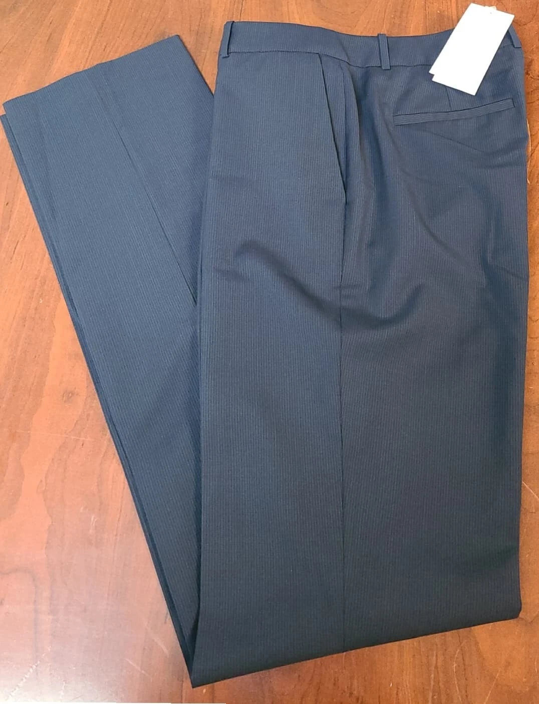 $278 HUGO BOSS Tamea Stretch Virgin Wool Trousers Dress Pants - Size 4 /26 - NWT