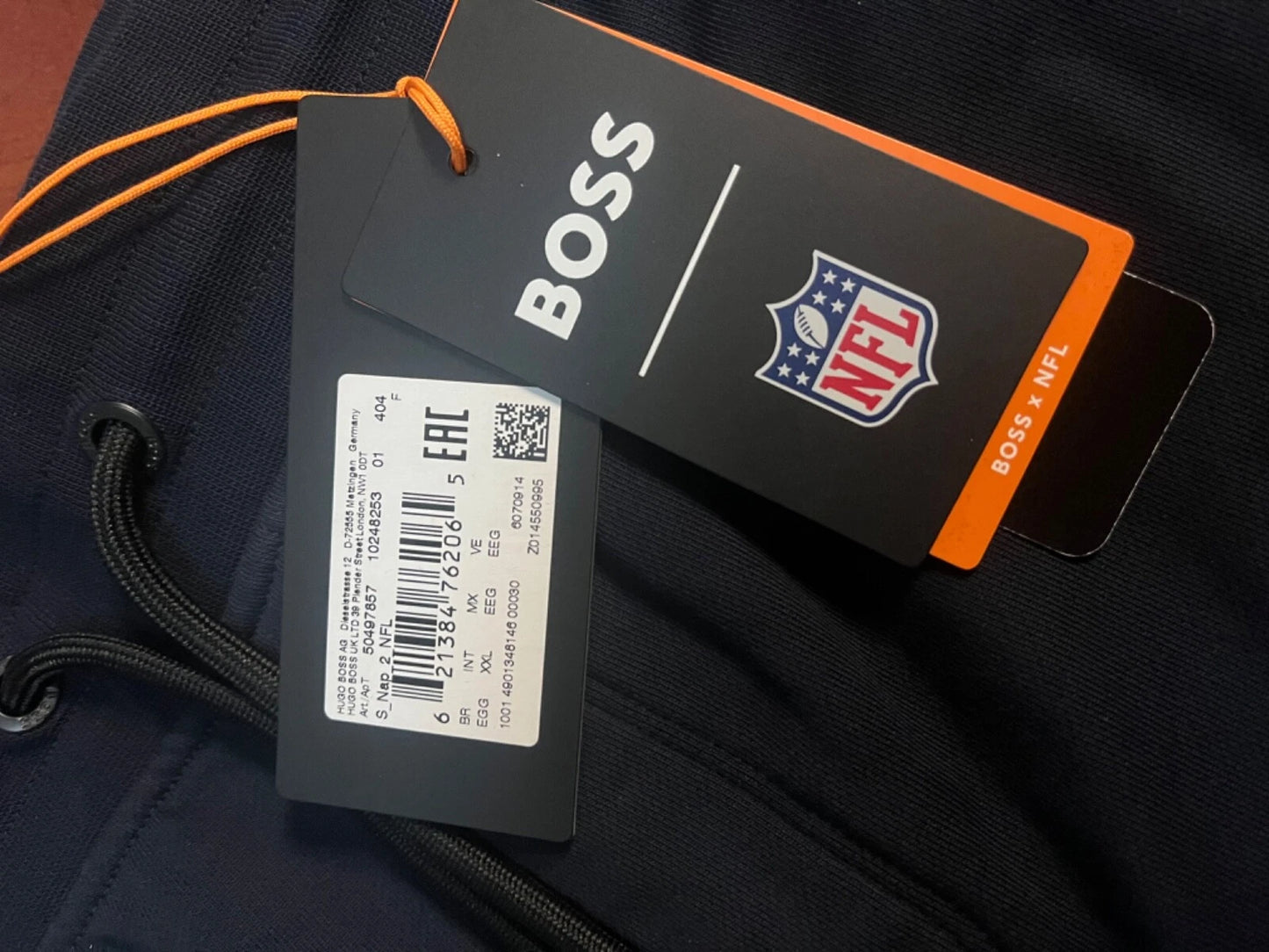 BOSS X NFL Sport Dallas Cowboys Tracksuit Joggers Active Sweatpants - Size 2XL