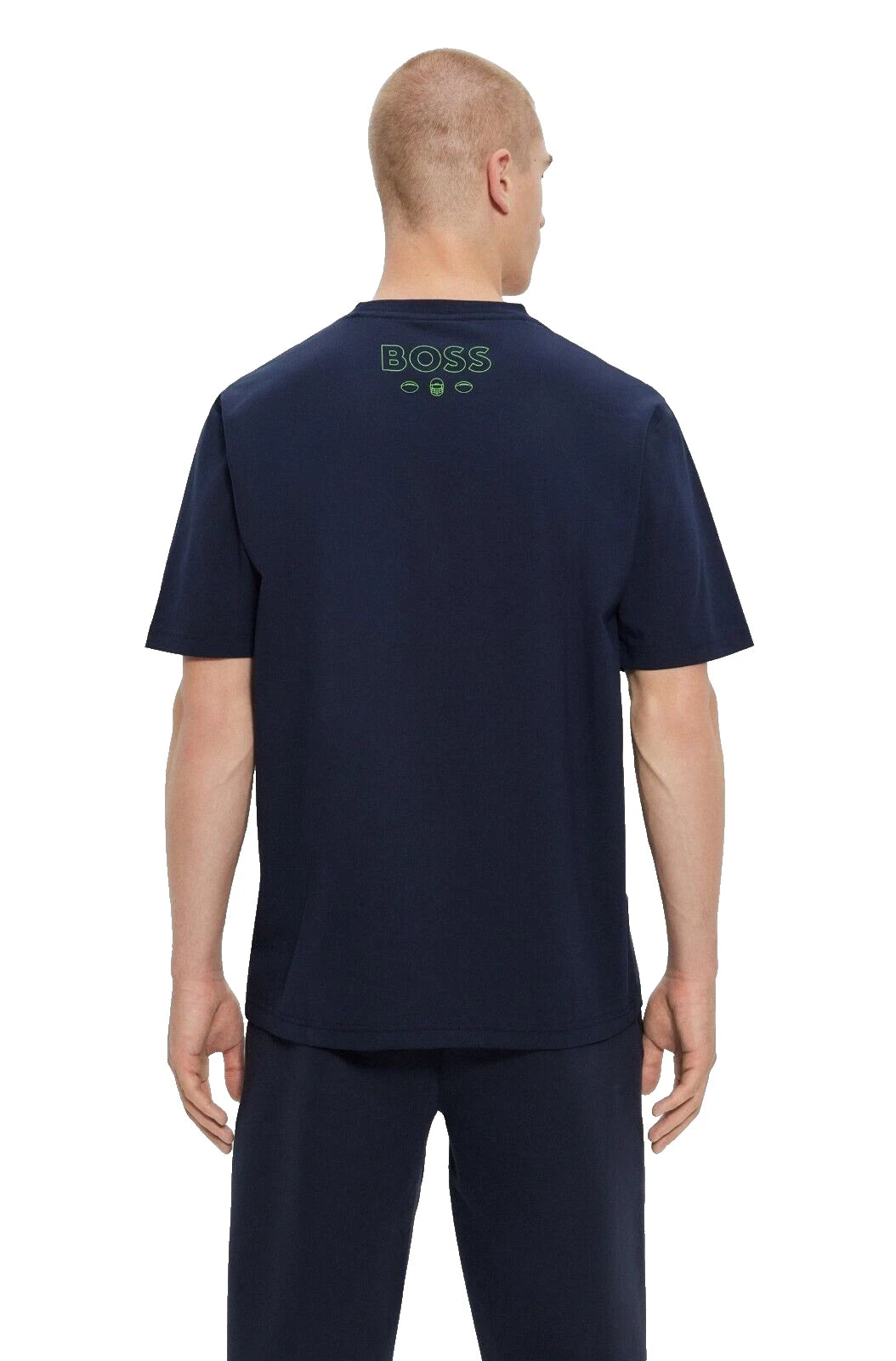 BOSS X NFL Seattle Seahawks Cotton T-Shirt with Collaborative Branding - Size M