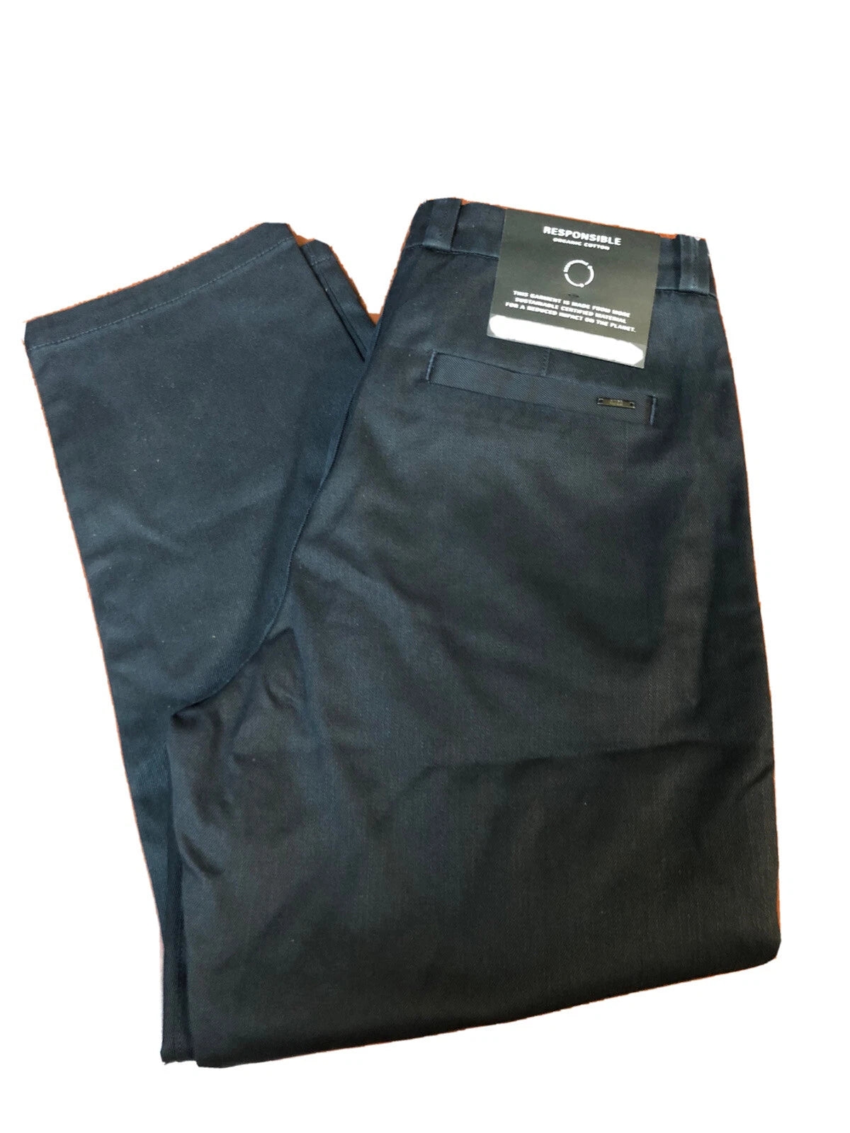 HUGO BOSS Casual Chino Pants w Pleats Relaxed Fit in Cotton - Size 33 x 32