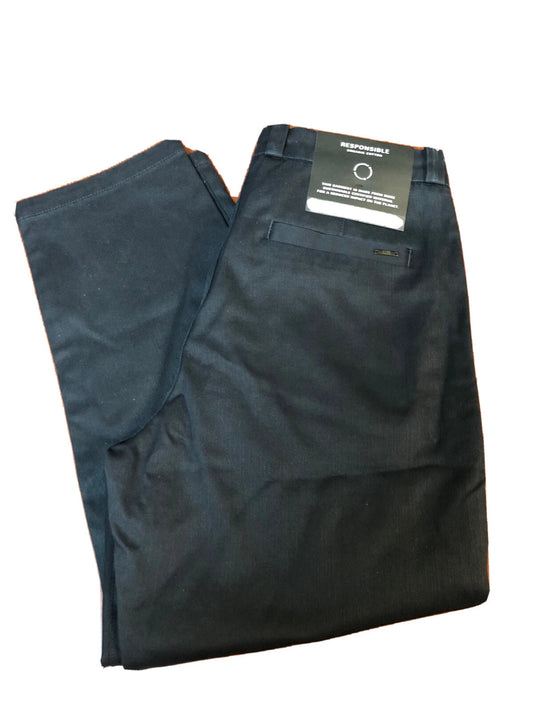 HUGO BOSS Casual Chino Pants w Pleats Relaxed Fit in Cotton - Size 33 x 32