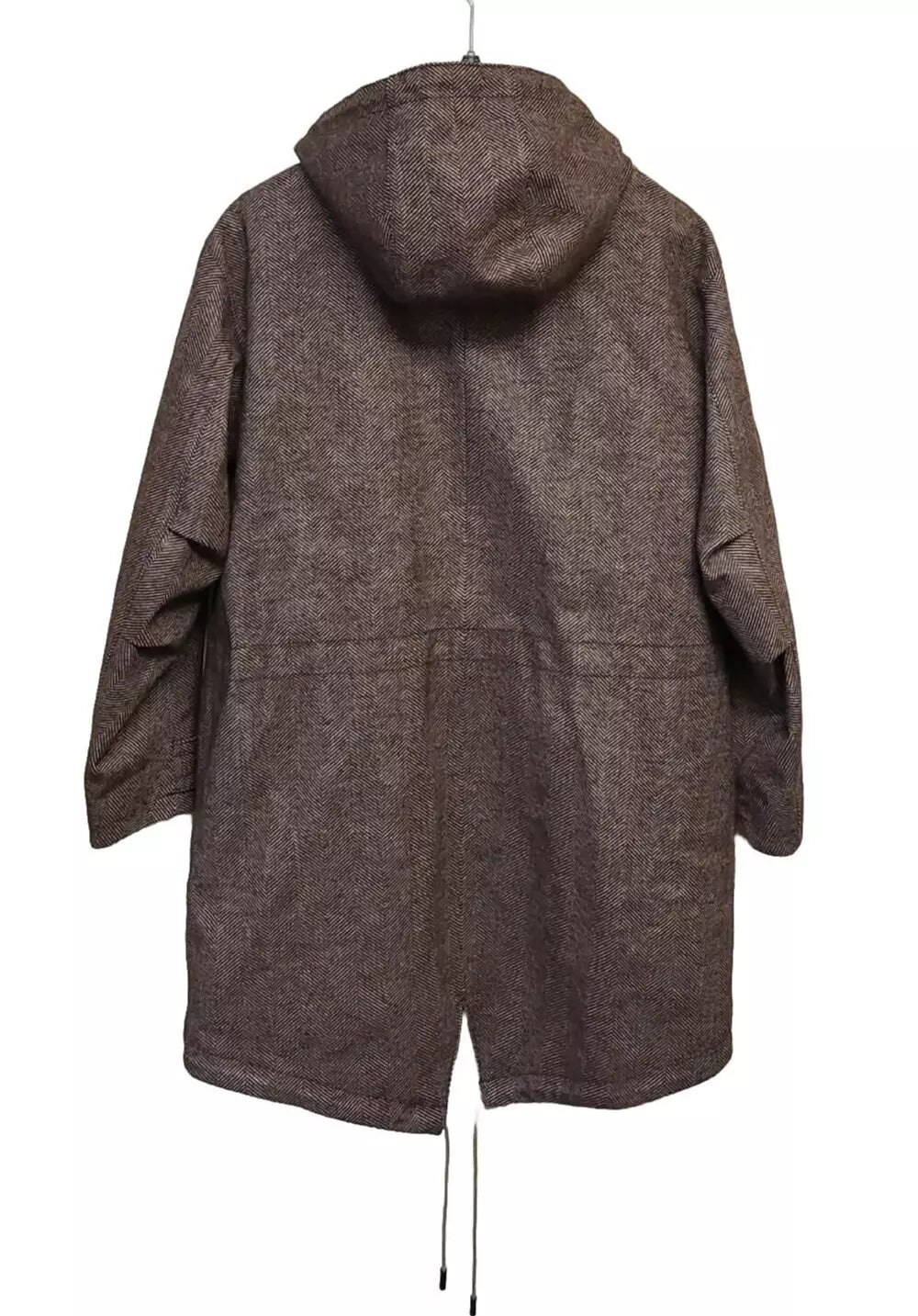 BOSS 2-in-1 Hooded Coat Parka Jacket Wool Blend with Removable Vest - Size 38R