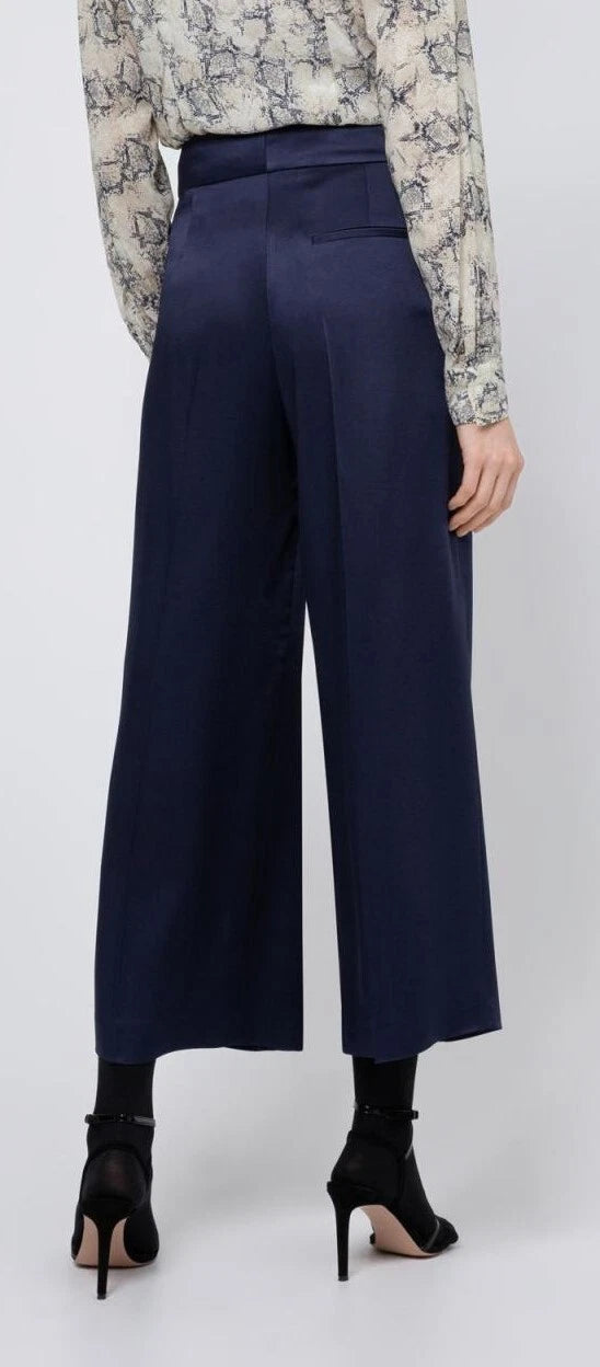 HUGO BOSS  Women Regular-Fit Cropped Wide Leg Pants- Size 26 - New with Tag