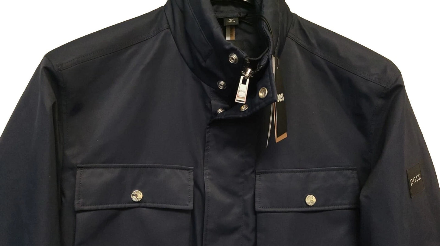 BOSS Contelda Field Utility Jacket Water Repellent Inner Hood Regular Fit - 38R