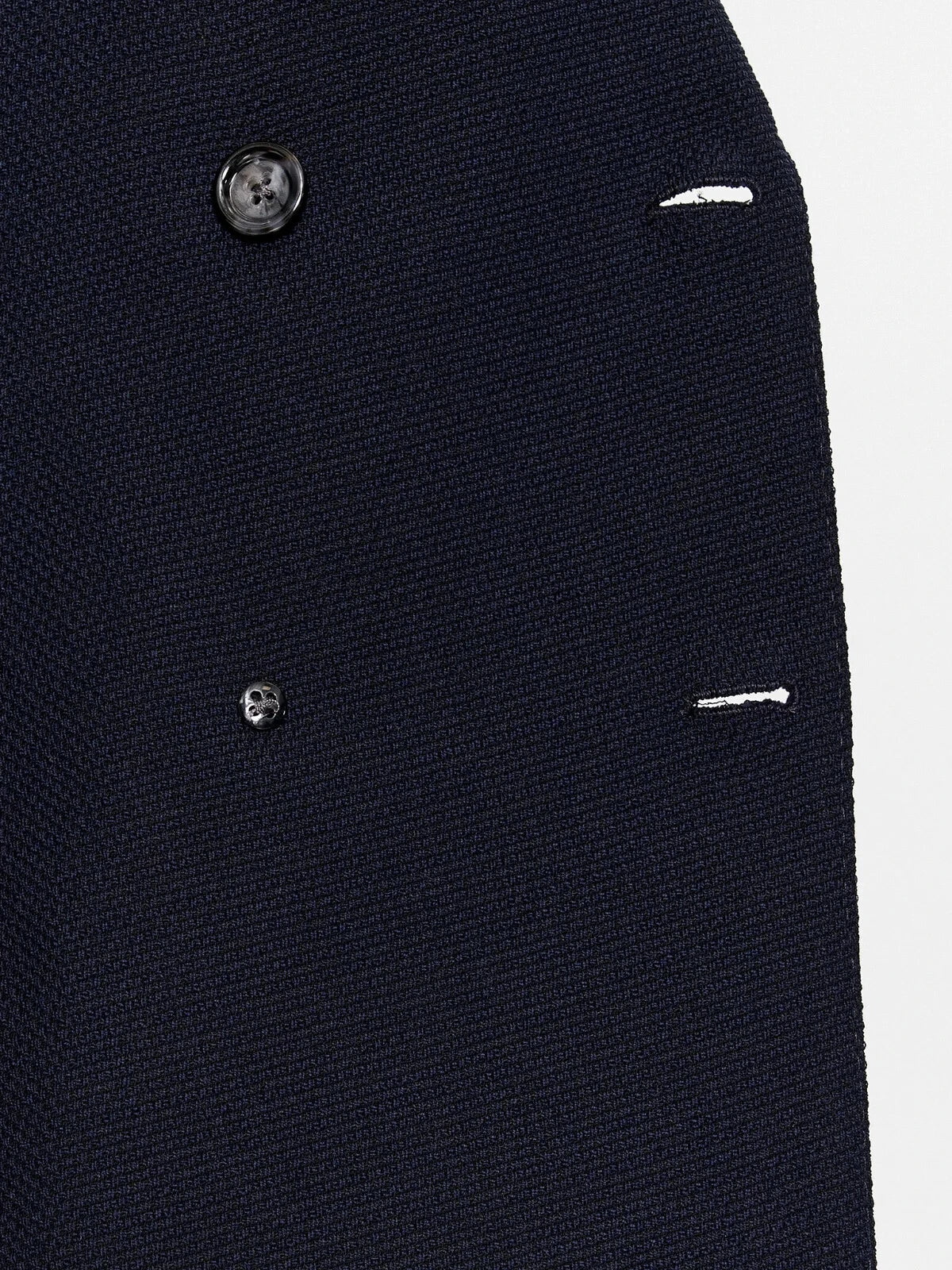 $765 BOSS Double Breasted Slim Fit Jacket Wool Blend Stretch Italian Fabric -38R