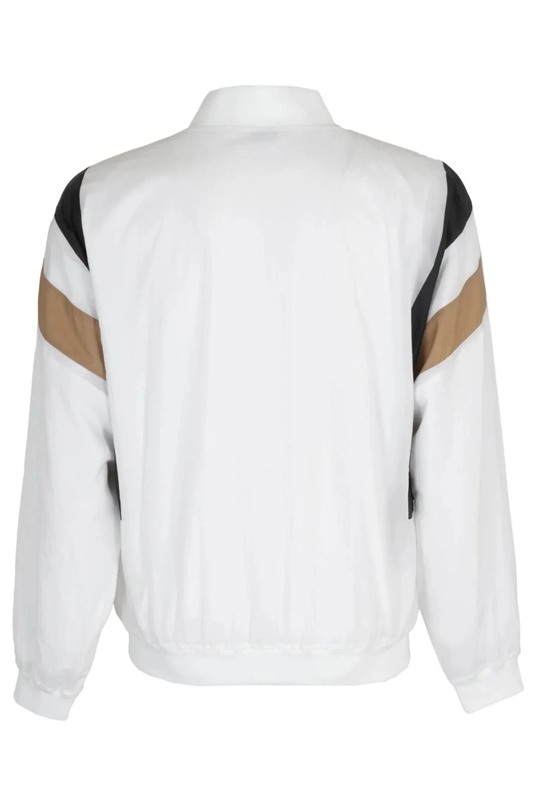 BOSS Bomber Style Zip-Up Jacket with Side Pockets in Color Blocked - Size M