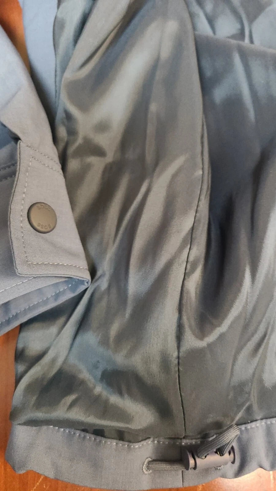 $595 - BOSS Performance Stretch Jacket Overshirt Wool Blend Relaxed - Size 38R