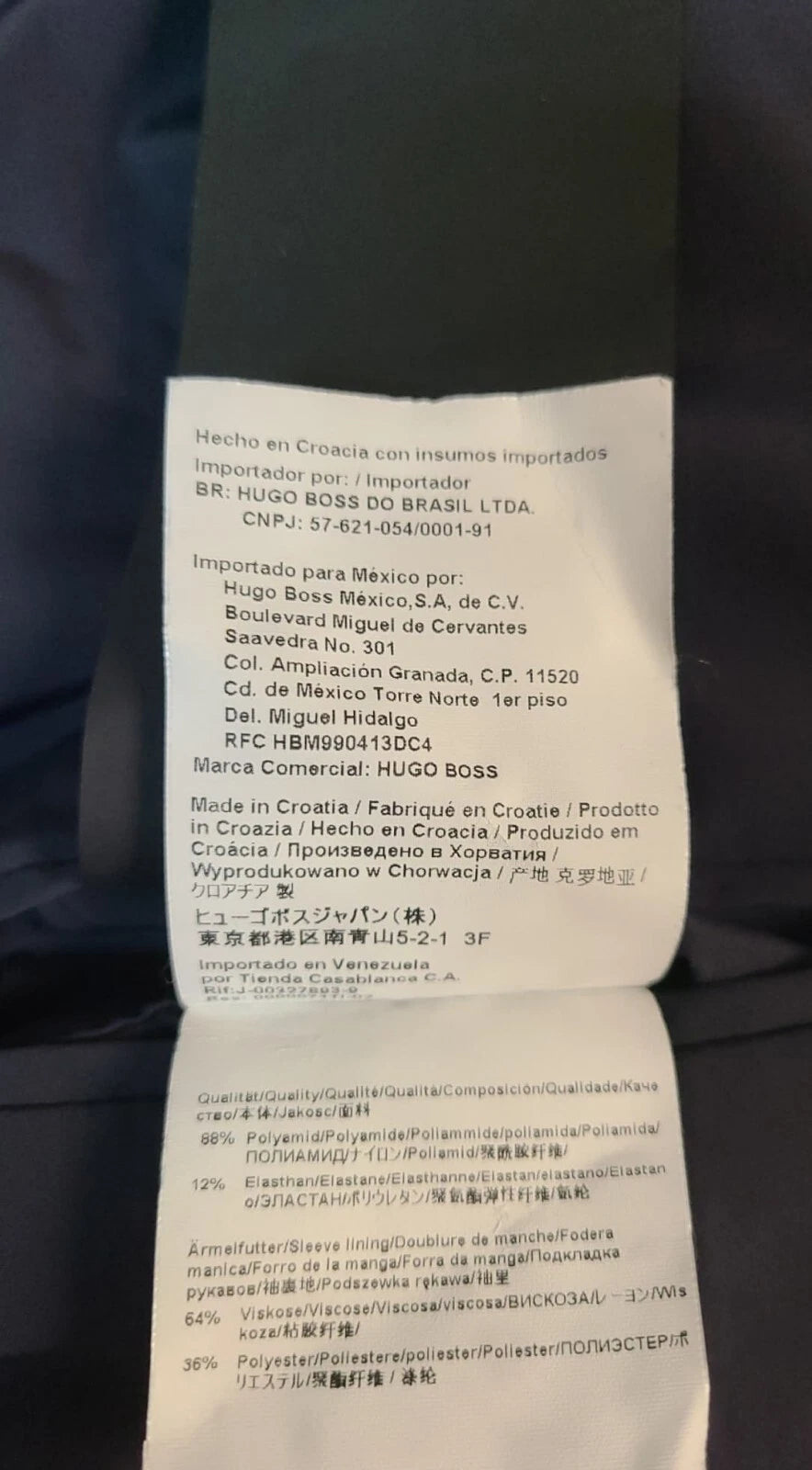 $595 - HUGO BOSS 2-in-1 Performance Sport Jacket Stretch Italian Fabric - 38R