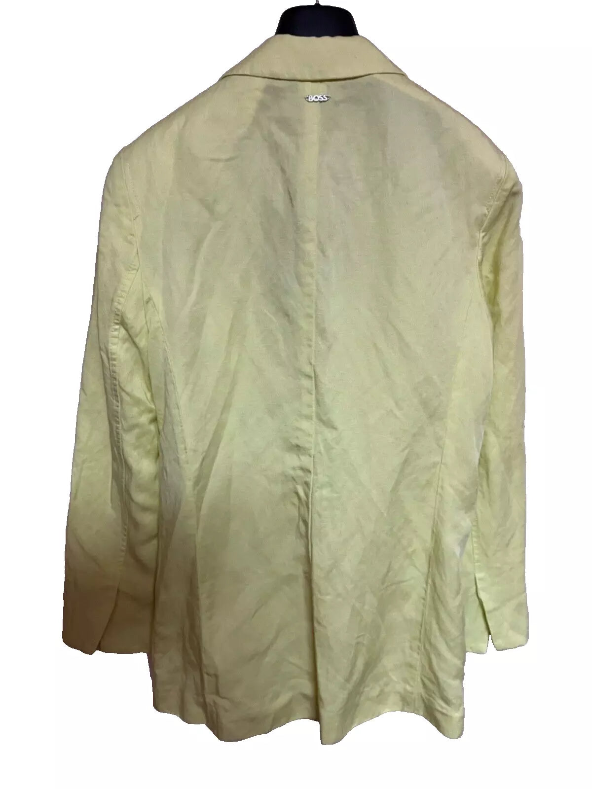 BOSS Women Relaxed Fit Jacket with Shorts in Linen Blend Blazer - Size 4/ 26