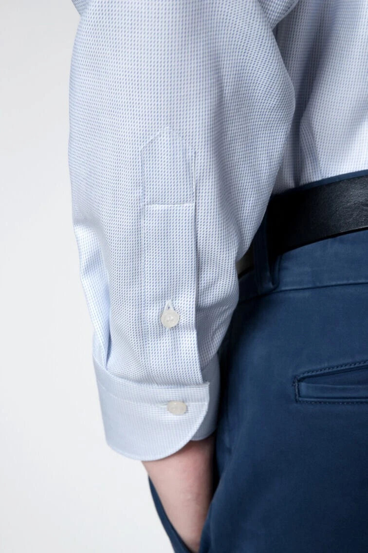 BOSS Jason Slim-Fit Dress Shirt in Cotton - Size M - 15.5 - 39