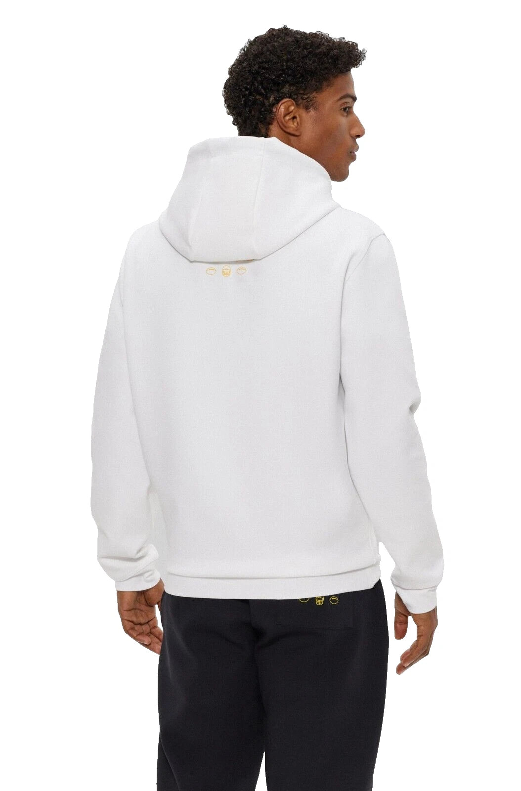 BOSS X NFL Pittsburgh Steelers Hoodie Stretch Sweatshirt in Regular Fit - Size M