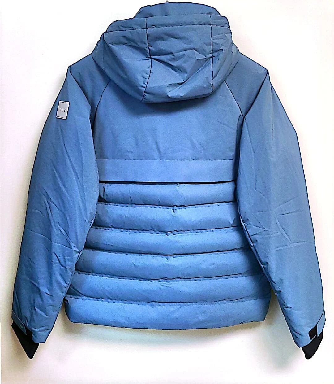 Hugo Boss Men Water-Resistant Insulated Lightweight Hooded Jacket Size 38R - New