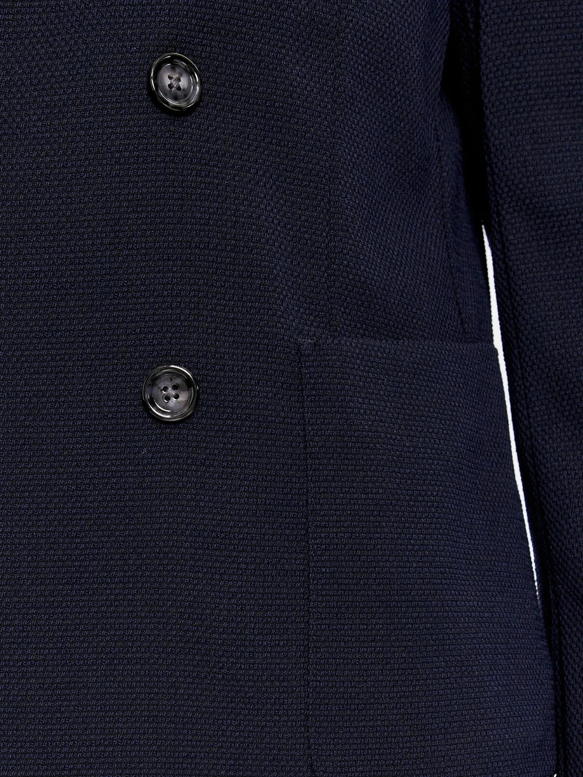 $765 BOSS Double Breasted Slim Fit Jacket Wool Blend Stretch Italian Fabric -38R