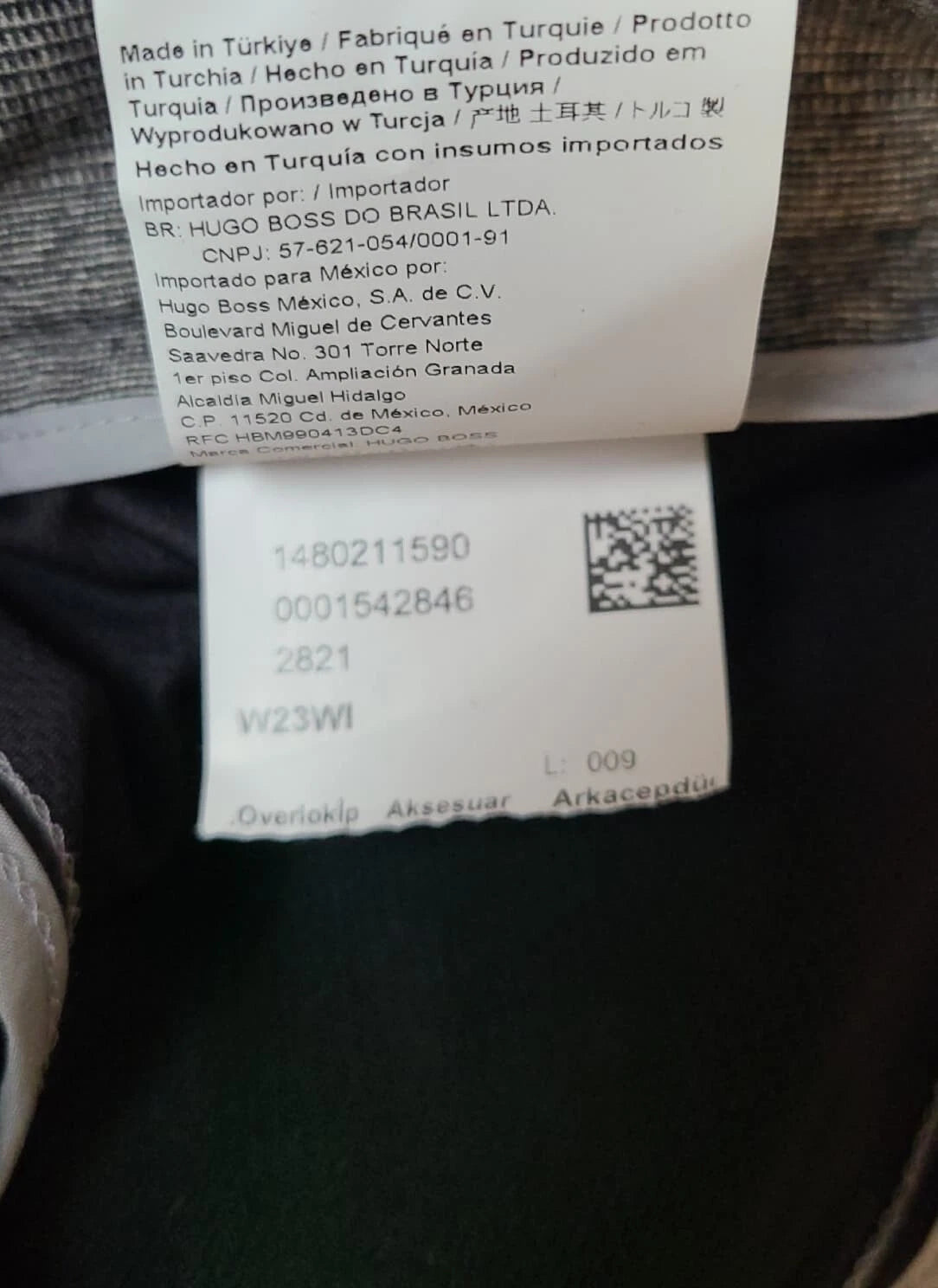 BOSS Relaxed Fit Pants in Performance Stretch Tech Flanell - Size 34R