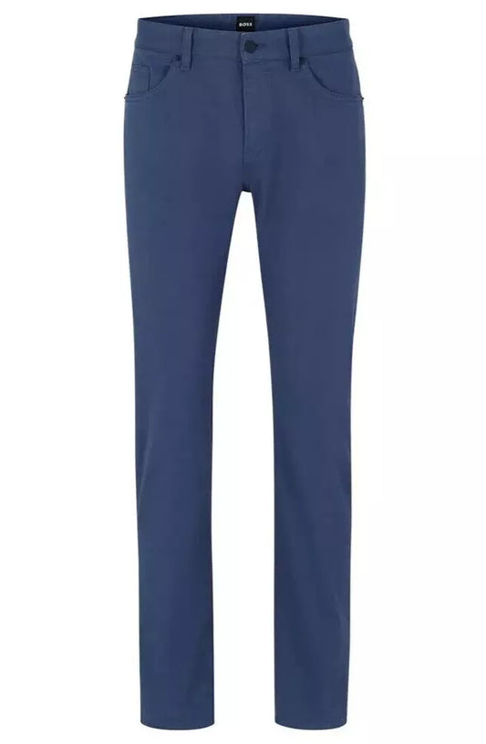 BOSS Delaware3 Performance Stretch Jeans Comfort Slim Fit Blue - Size 32 x 32