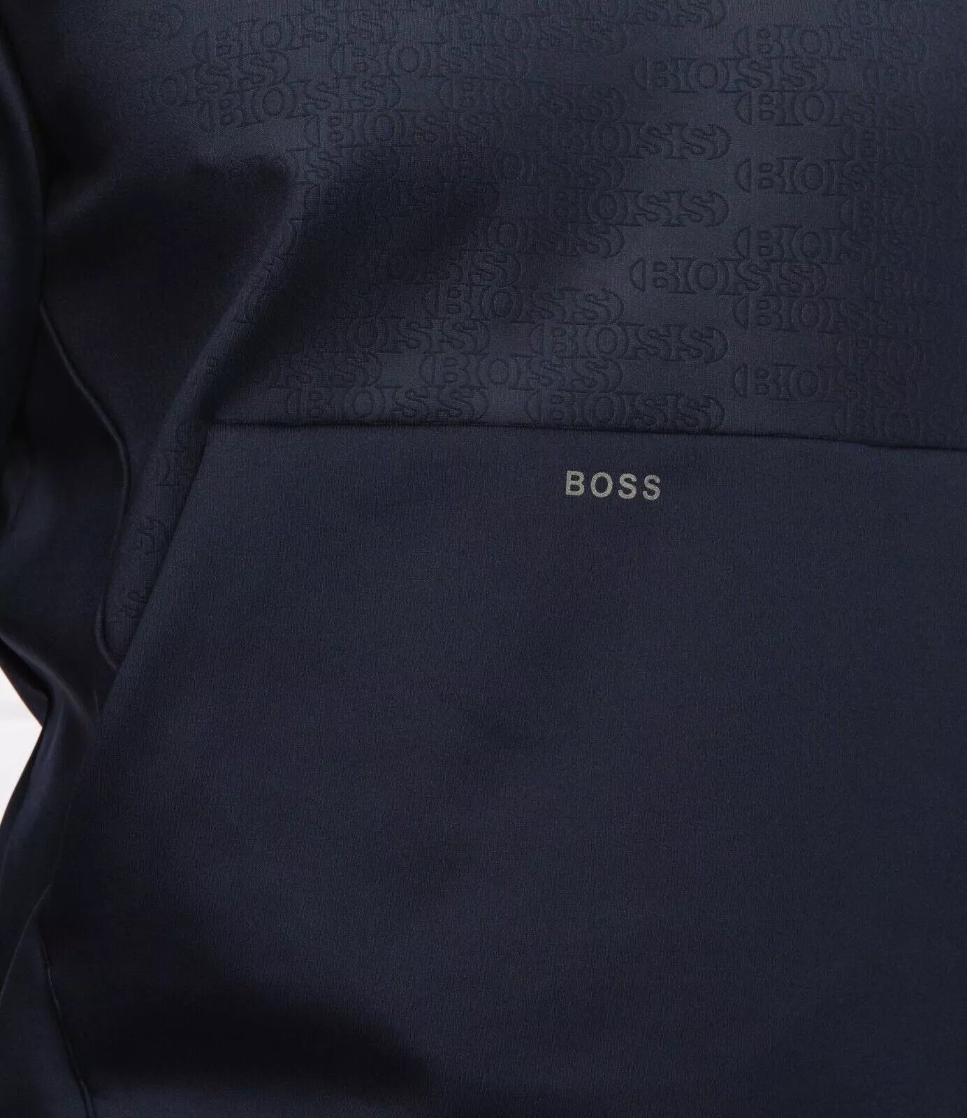 HUGO BOSS Performance Stretch Sweatshirt w Convertible Mask Hoodie Regular - M