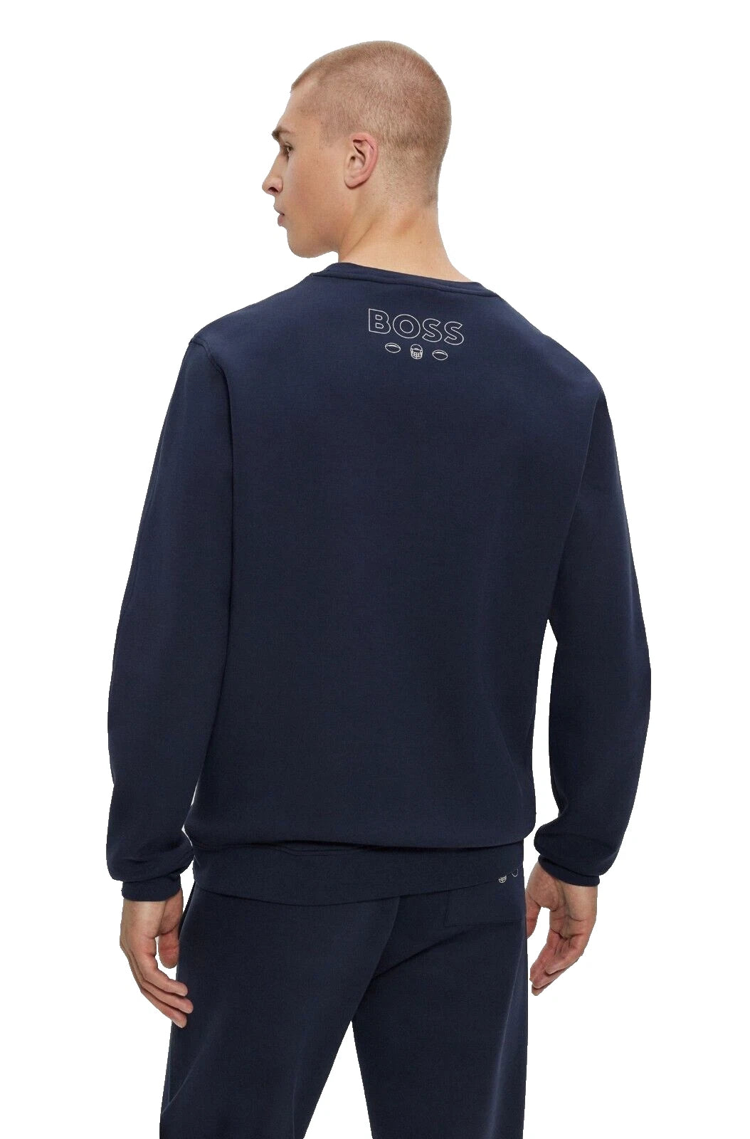 BOSS X NFL Sport Dallas Cowboys Crewneck Sweatshirt Comfort Stretch - Size M