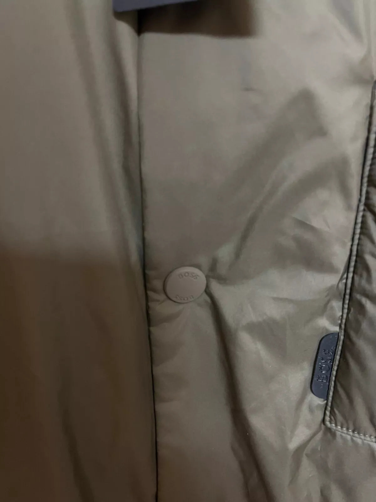 $595 -BOSS Performance Jacket Padded Overshirt Water Repellent Lightweight  -38R