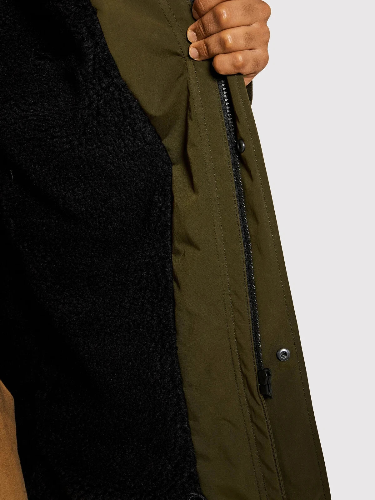 $545 HUGO BOSS Munk Transition Hooded Parka Jacket Relaxed Water Repellent - 36R