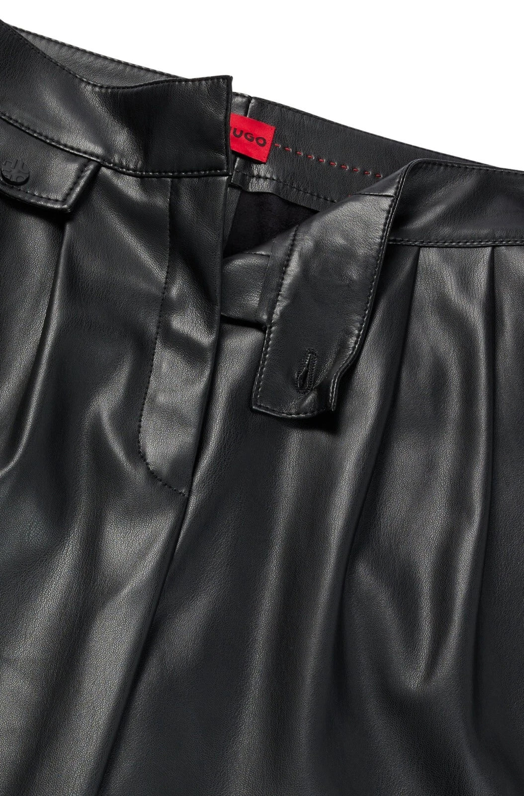 HUGO BOSS  Hesizila Baggy Fit Pants Trousers with Pockets in Black - Size 4 /26