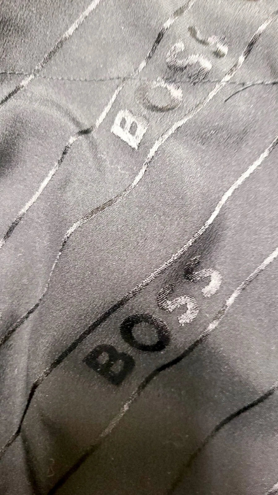 BOSS Jatedy Women Bomber style Jacket Contrast Stripes in White  - Size 4 / 26