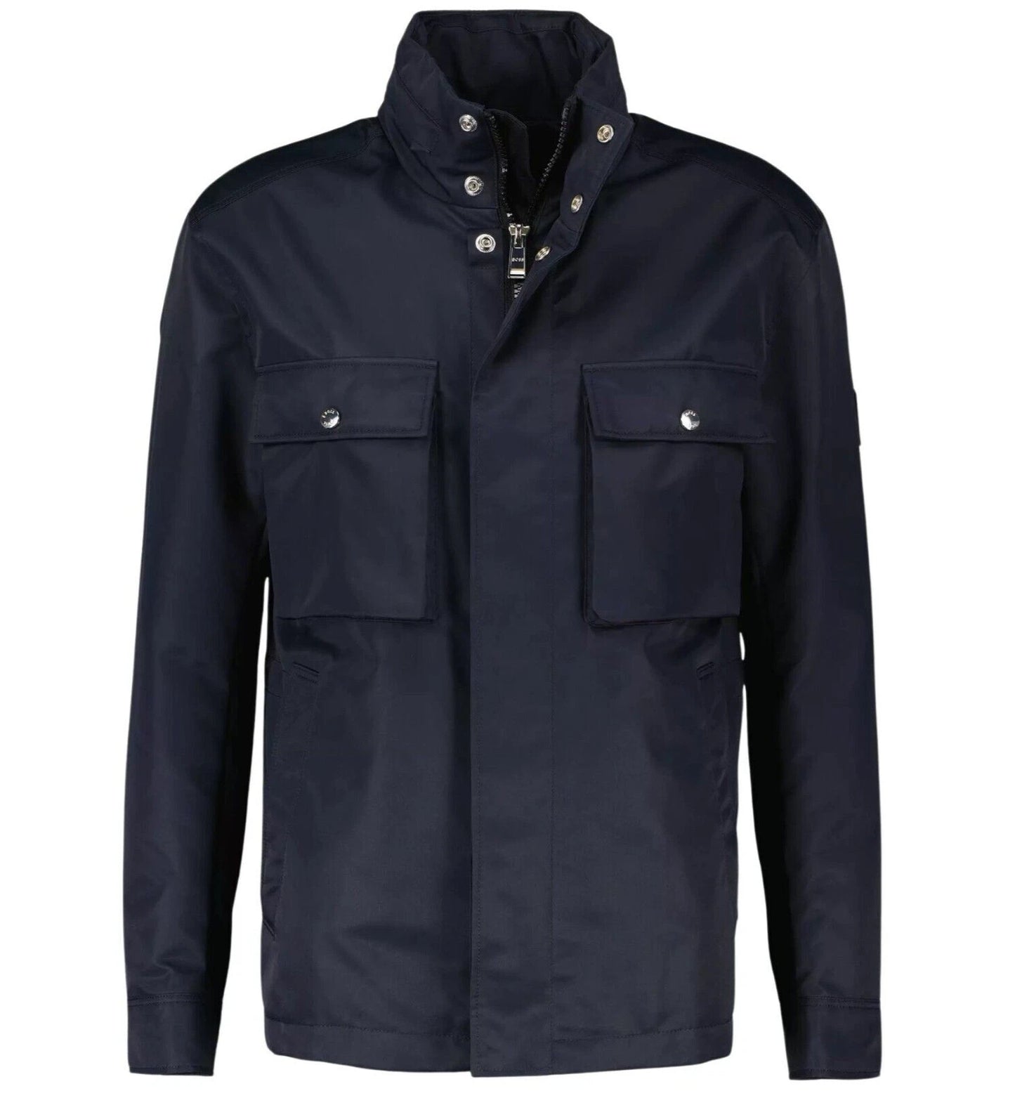 BOSS Contelda Field Utility Jacket Water Repellent Inner Hood Regular Fit - 38R