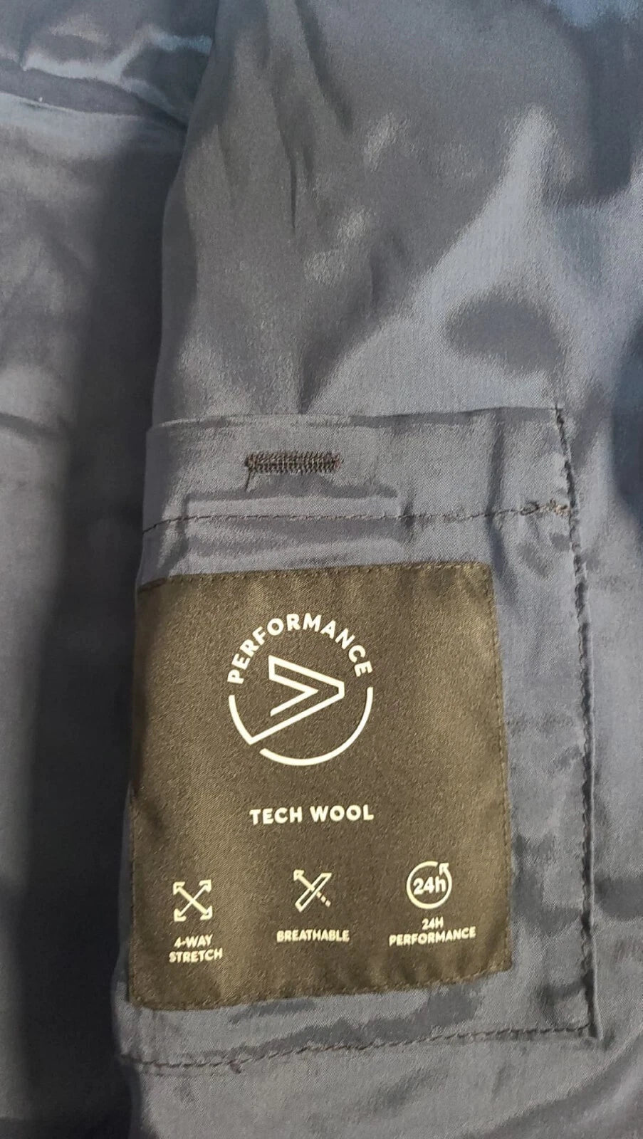 $595 - BOSS Performance Stretch Jacket Overshirt Wool Blend Relaxed - Size 38R