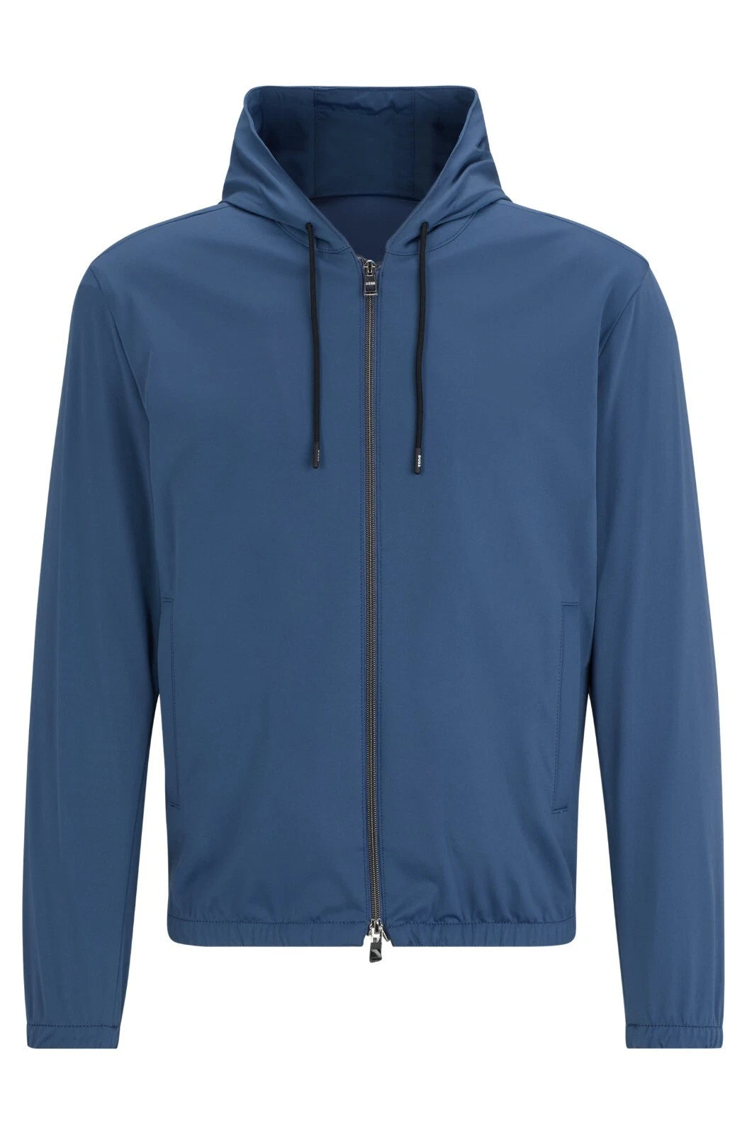 $595 - BOSS Slim Fit Sport Jacket w Hood Performance Stretch Jersey - Size 40R