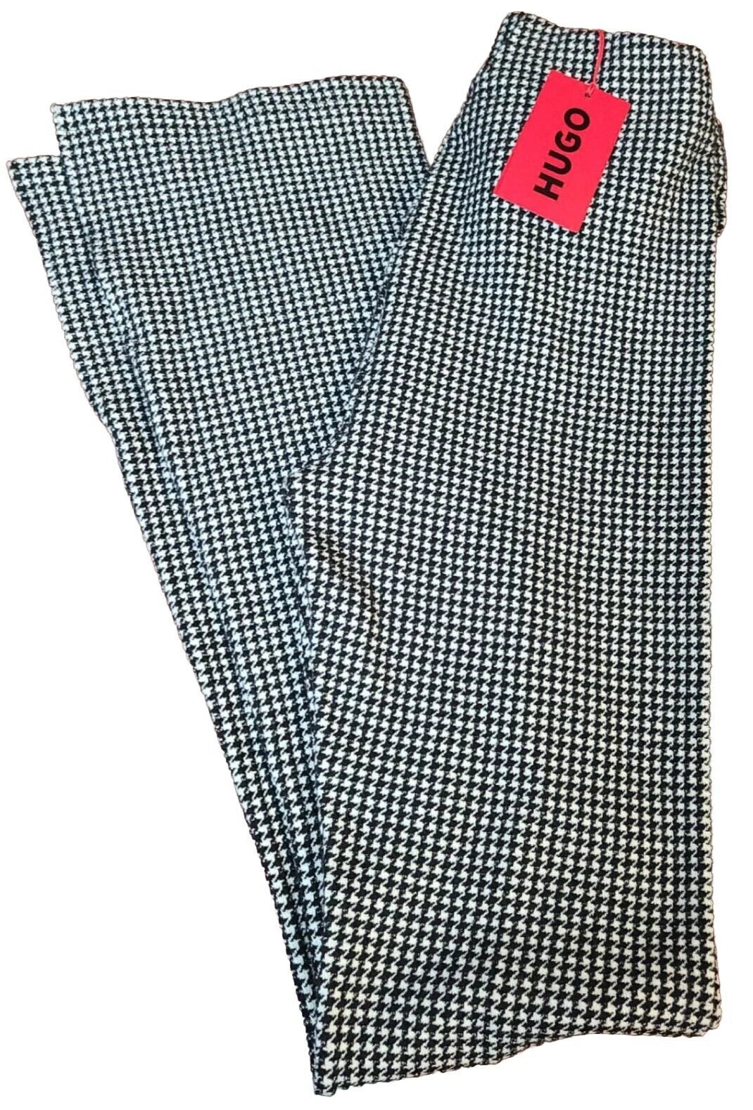 HUGO BOSS Narle Flared Legs Stretch Cotton Blend Jersey Pants - Size  S / CH