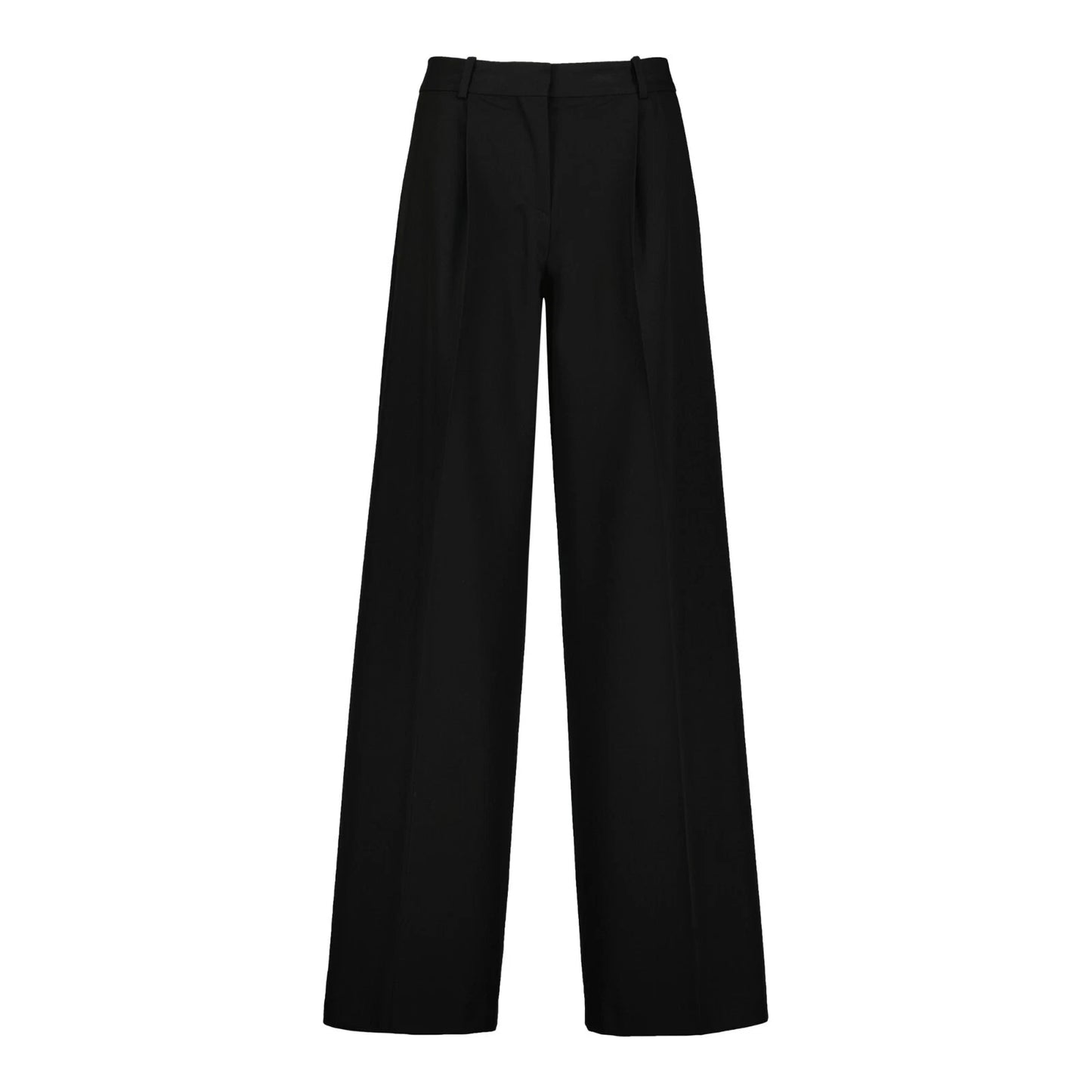 HUGO BOSS Herika Wide Leg Pants w Pockets in Black - Size 4 /26