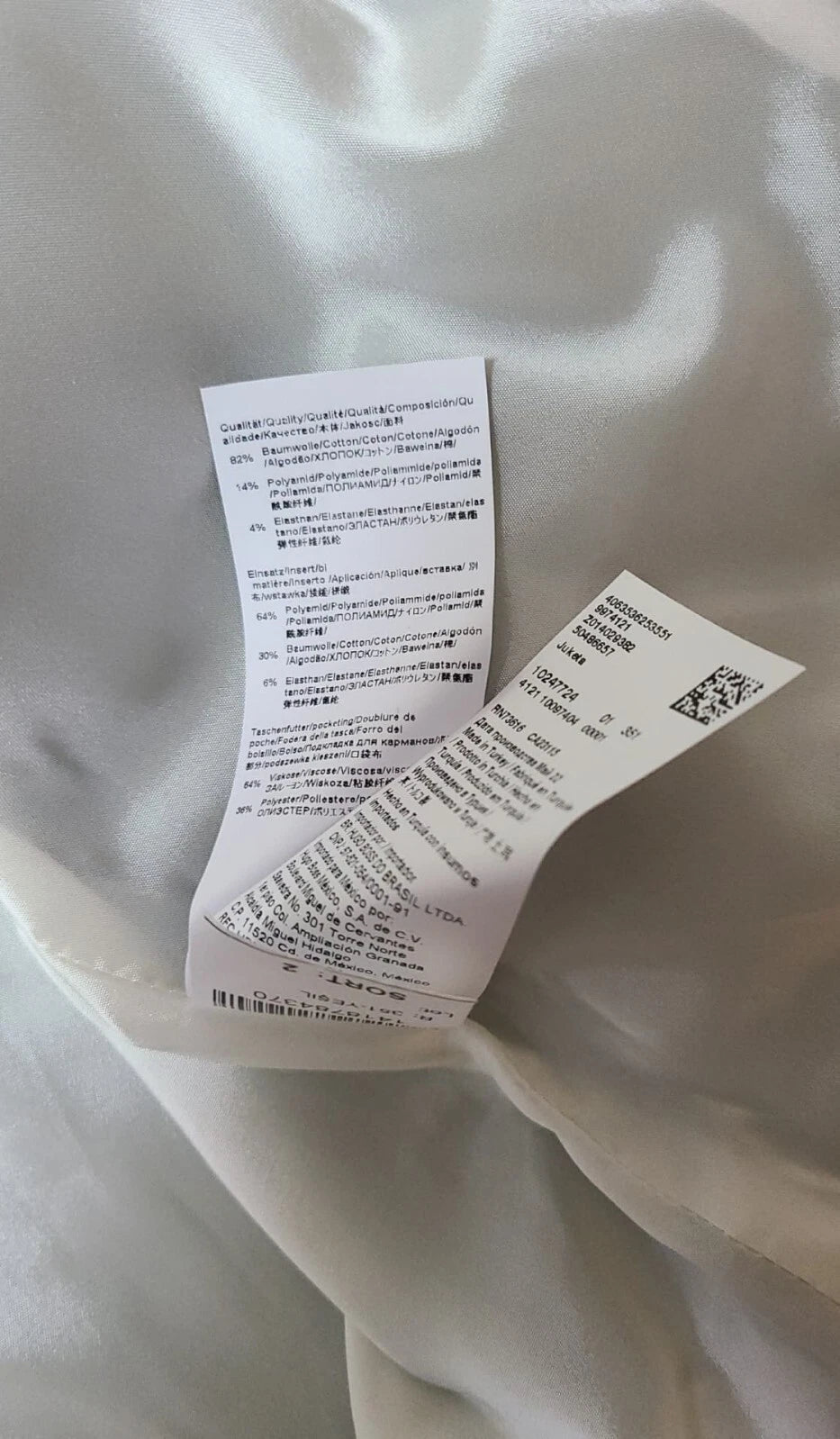 $495 - BOSS Women Short Blazer Collarless Zip Jacket Regular Fit- Size 4 - NWT