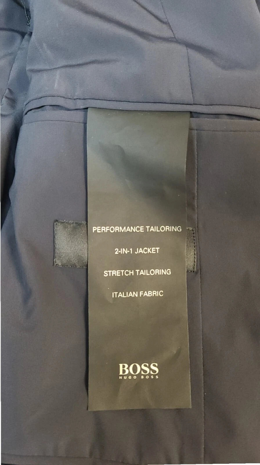 $595 - HUGO BOSS 2-in-1 Performance Sport Jacket Stretch Italian Fabric - 38R