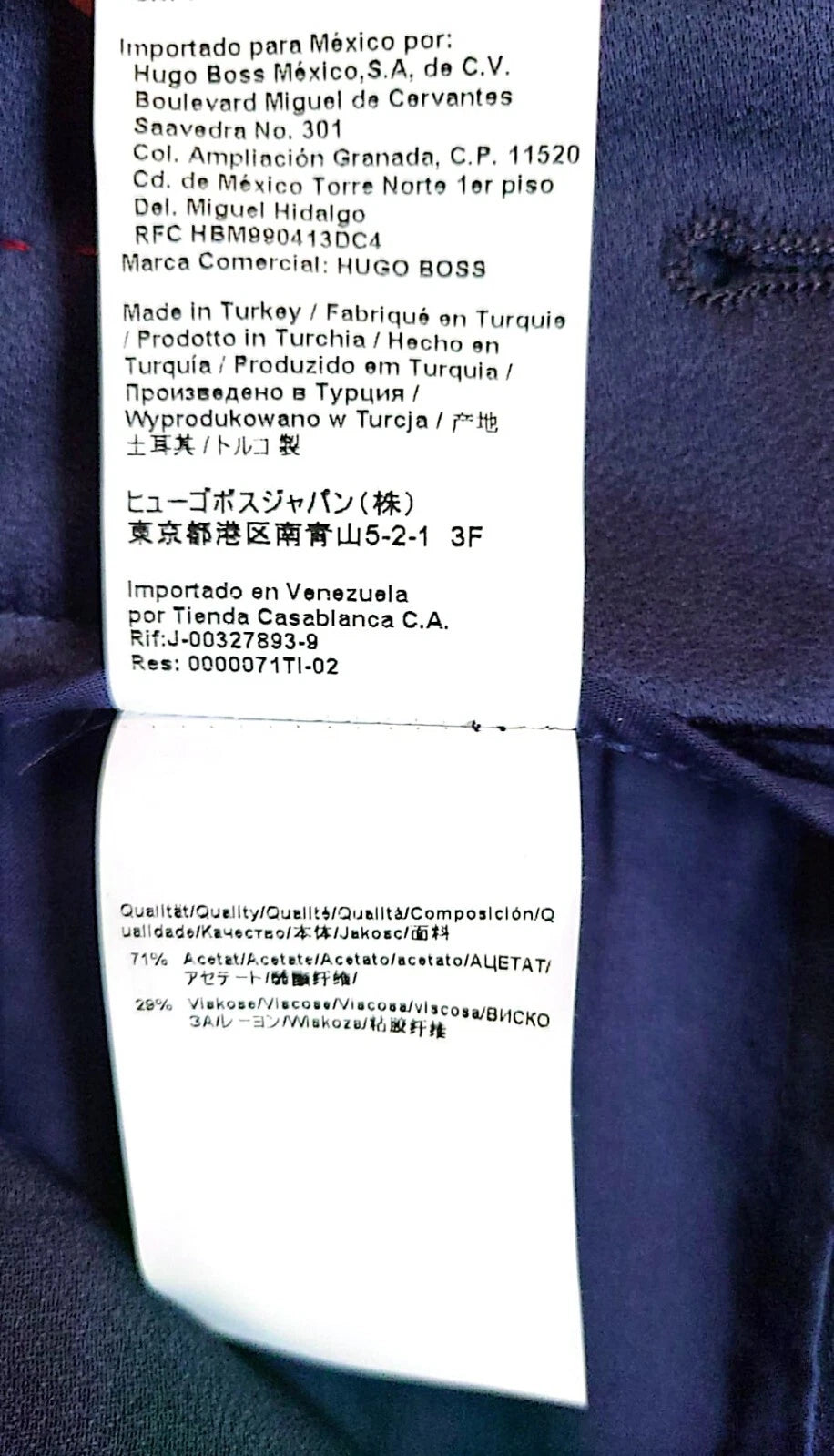 HUGO BOSS  Women Regular-Fit Cropped Wide Leg Pants- Size 26 - New with Tag