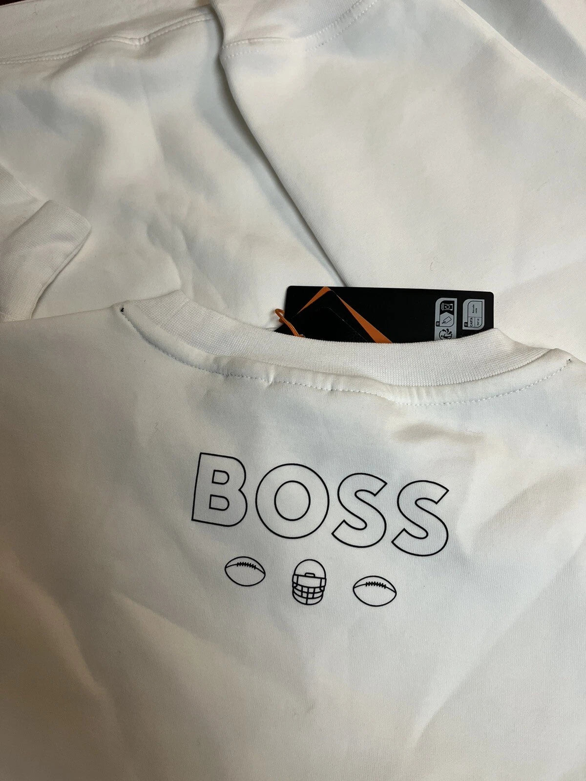 BOSS X NFL Sport Las Vegas Raiders Crewneck Sweatshirt in Regular Fit - Size M