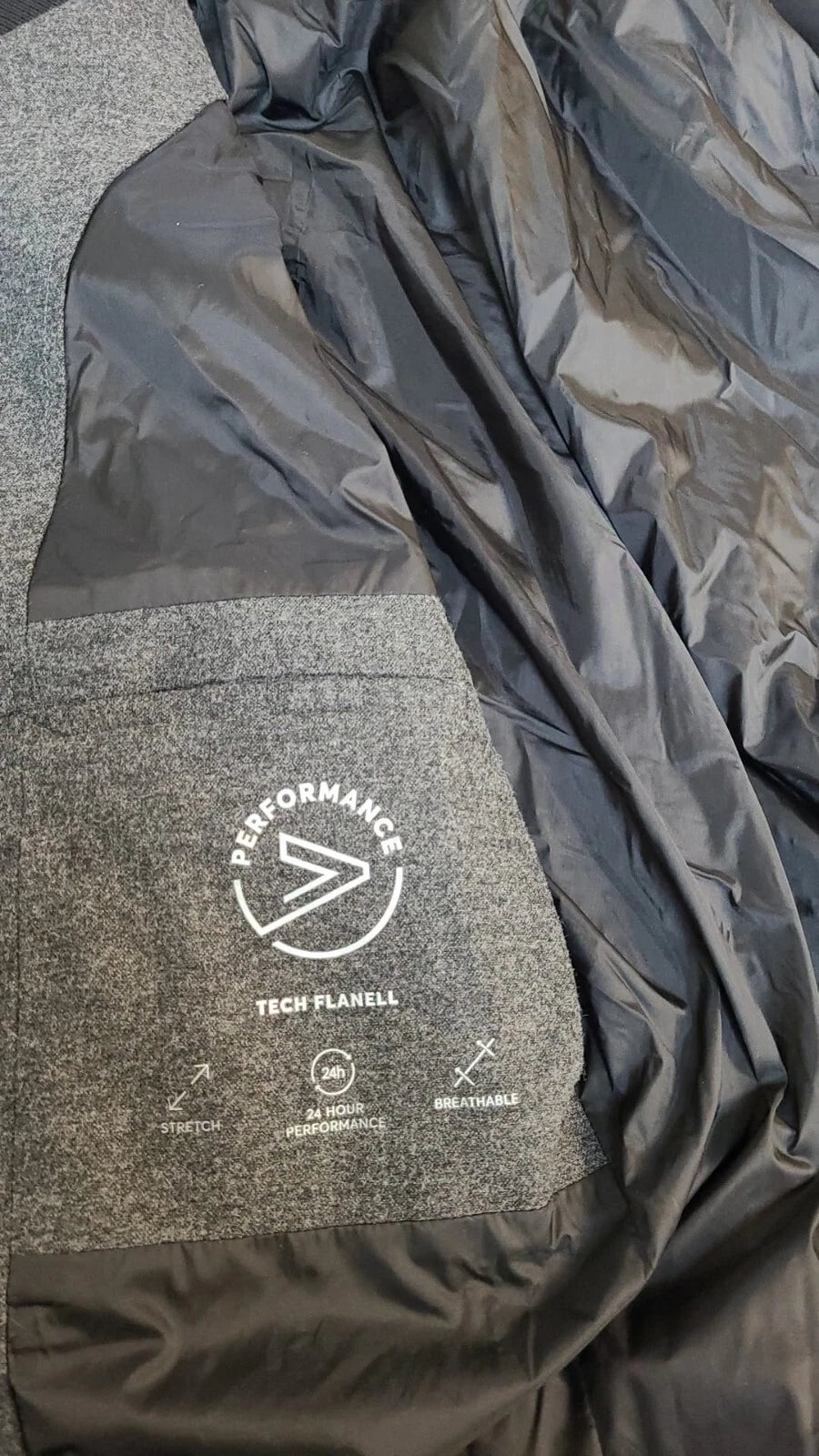 $595 - Boss Slim-Fit Bomber Jacket Performance Stretch Wool Blend - Size 38R