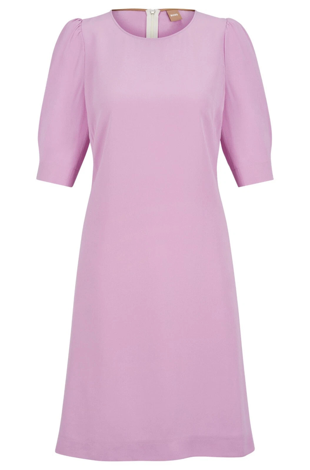 $495 - HUGO BOSS  Short Sleeve A-Line Dress in Pink - Size 4 / 26 - MX