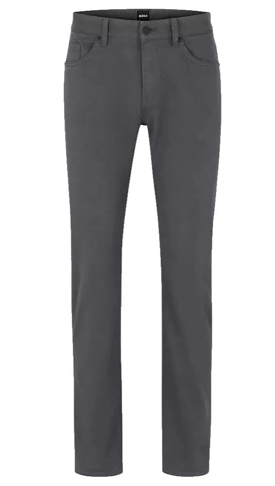 BOSS Delaware3 Performance Stretch Jeans Comfort Slim Fit Gray - Size 32 x 32
