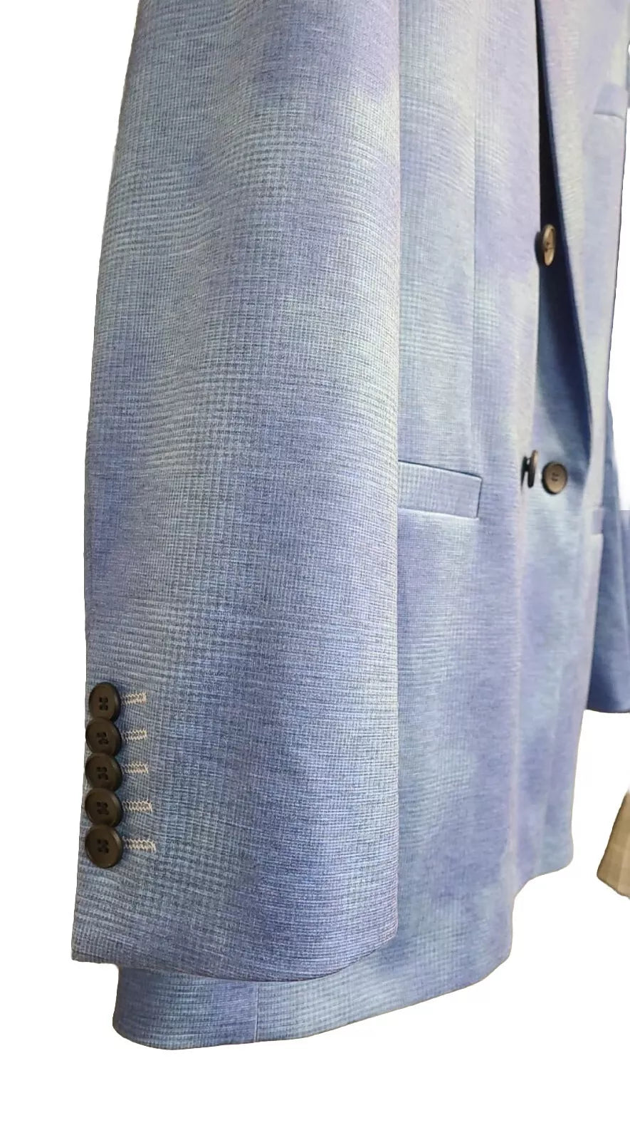 $1,395 - HUGO Modern Fit Double-Breasted Suit Performance Super Flex - M