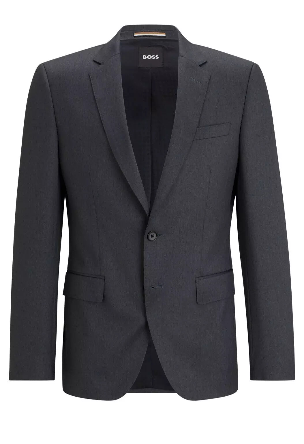 $645 - BOSS Suit Jacket Stretch Wool Reda Italian Fabric Slim Fit - Size 40R