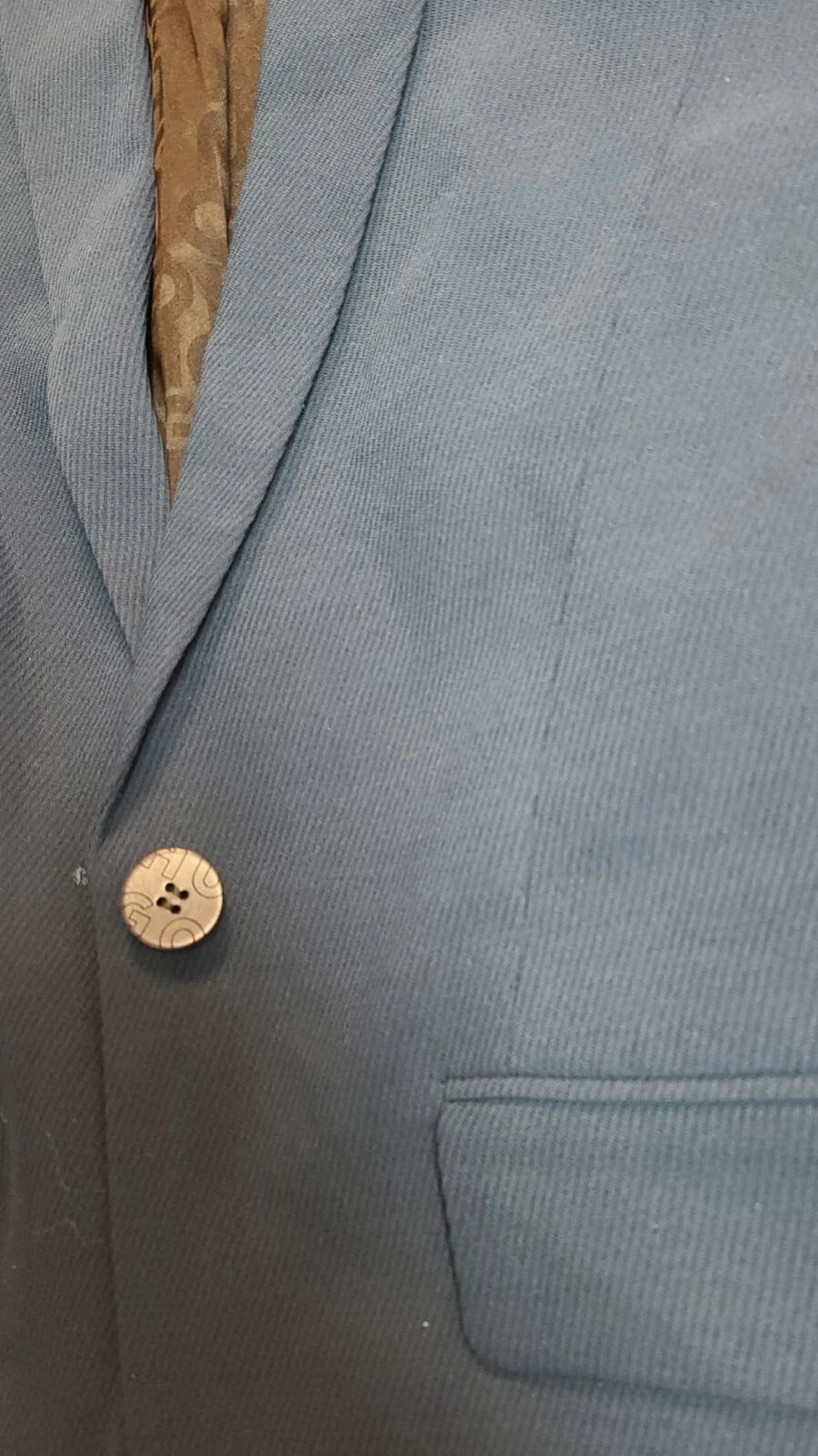 HUGO BOSS Alarlas Women Jacket Blazer in Wool Blend Dark Blue - Size  4 / 26