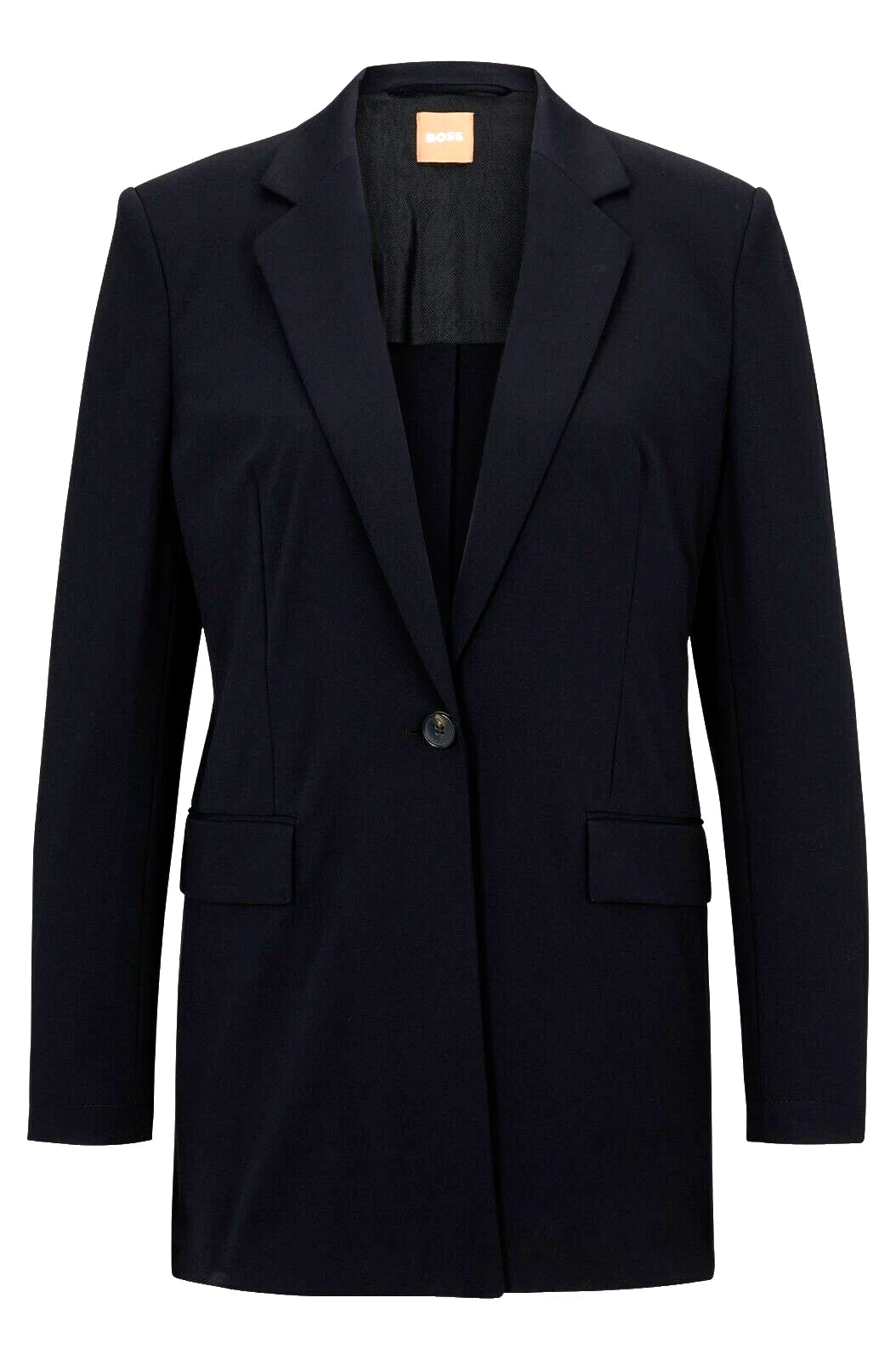 BOSS Performance Stretch Jacket Long Length Blazer Wrinkle Free - Size  4 / 26