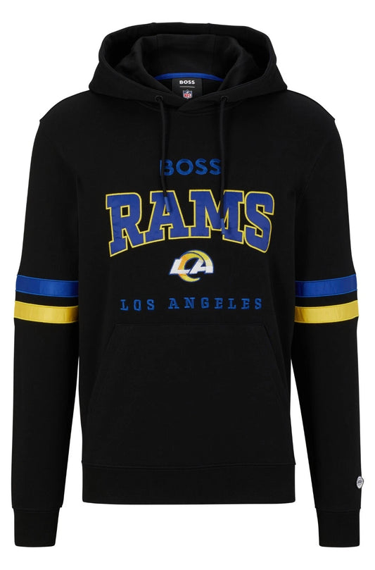 BOSS X NFL Hoodie Los Angeles Rams Sweatshirt in Cotton - Size M - New with Tag