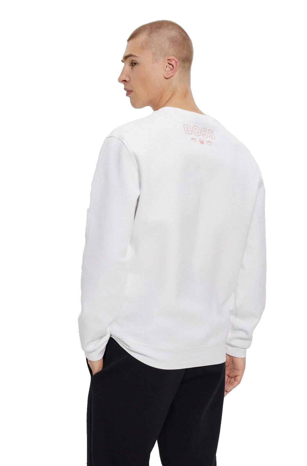 BOSS X NFL Sport Chicago Bears Crewneck Sweatshirt in Regular Fit - Size M