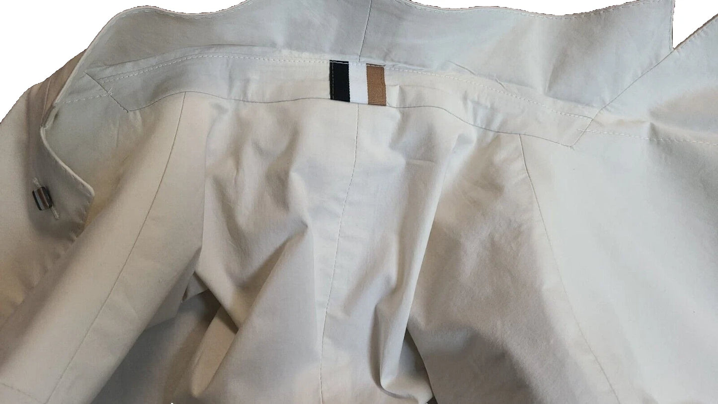 BOSS Hanry Double Breasted Slim Jacket Soft Stretch Cotton Italian Fabric - 40R