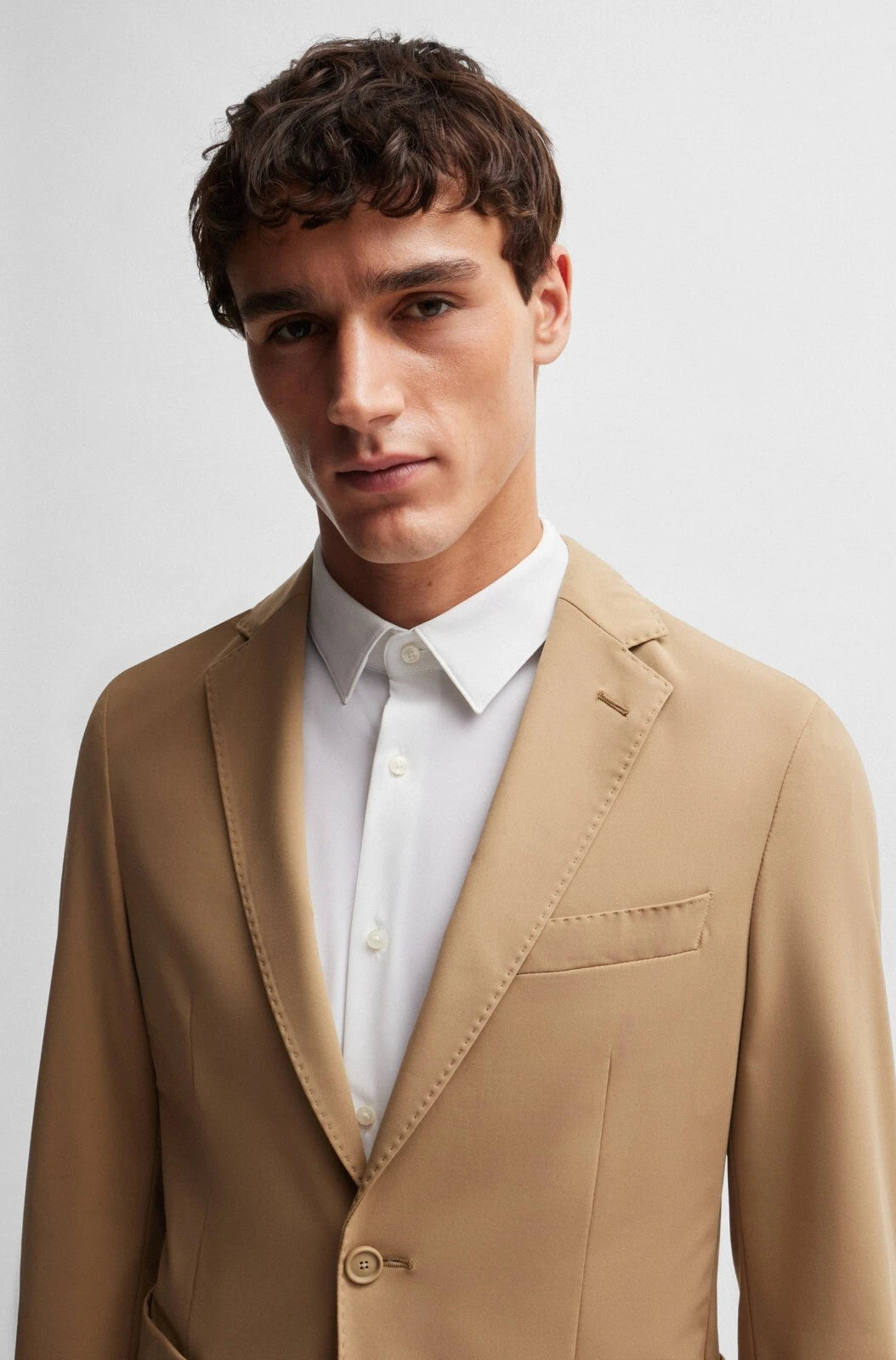 $595 - BOSS Hanry Performance Blazer Jacket in Stretch Tech Wool Slim Fit - 38R