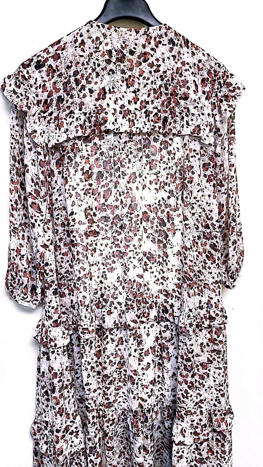 BOSS Elegant Casual Women Chiffon Dress with Slip - Size 4 - NEW with Tag